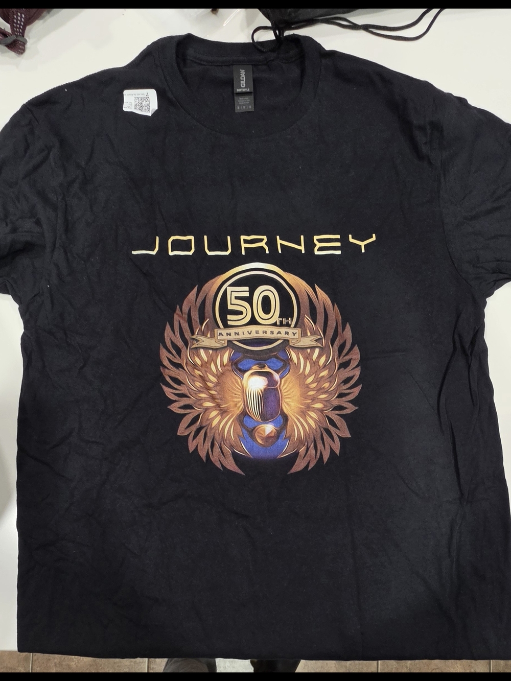 Gildan Black Journey 50th Anniversary Graphic Tee